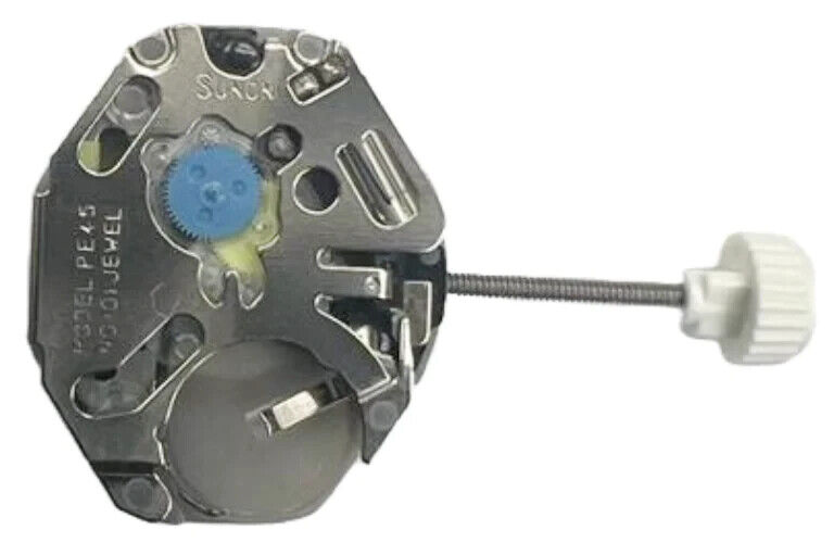 Sunon Chinese Watch Movement PE45 2H Date at 6:00 Small Sec 6 Height: 4.8mm