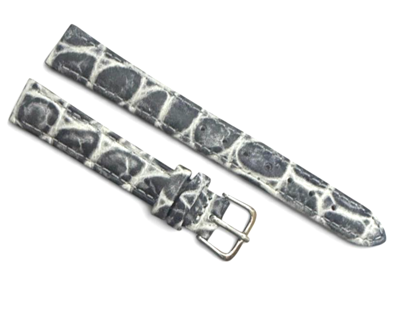 Watch Band DESINGER Genuine Leather Alligator strap 12/14mm