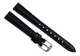 Black genuine Leather watch strap band New-12mm