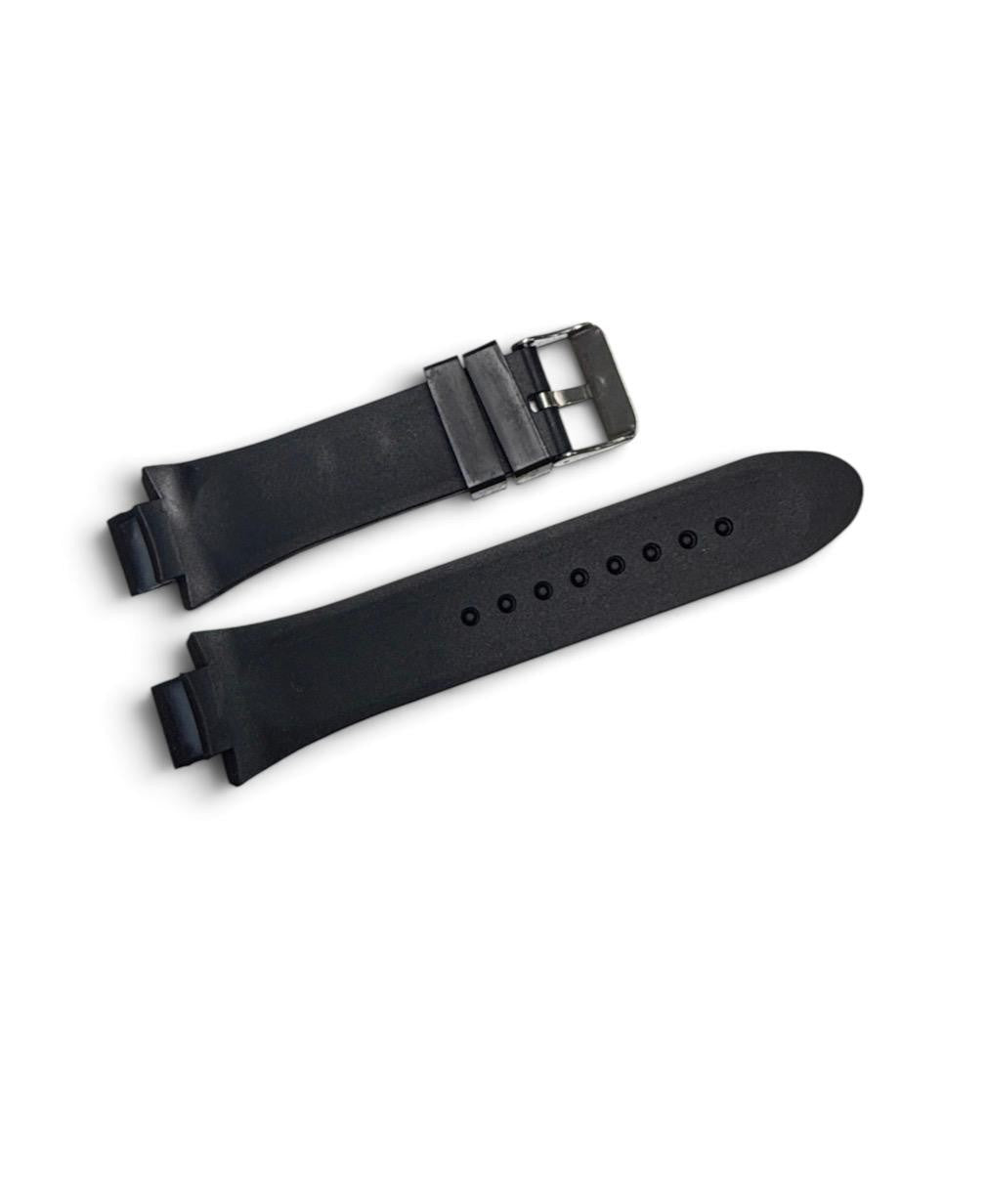 26mm Russian Diver silicon Rubber watch band strap Invicta Black Bullet strap