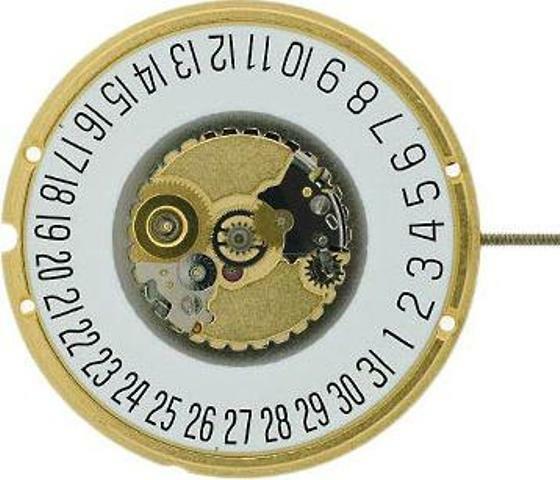 Watch Movement Quartz ETA 955.112 Date at 6 Position  2 Hands Swiss Made