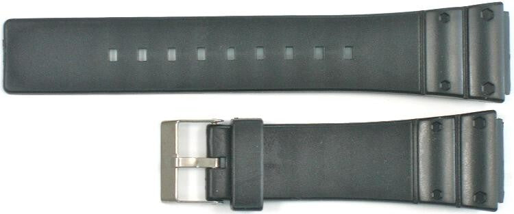 Watch Band Black 1107 18 mm Seiko, Citizen Diver Sports Watches