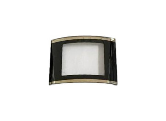 Sapphire Crystal Rado Sharp Edges Black Trim&Gold lines(24.8×19.0)fit 153.0789.3