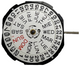 Hattori Watch Quartz Movement PC33 Date At 3:00 Overall Height: 6.0mm