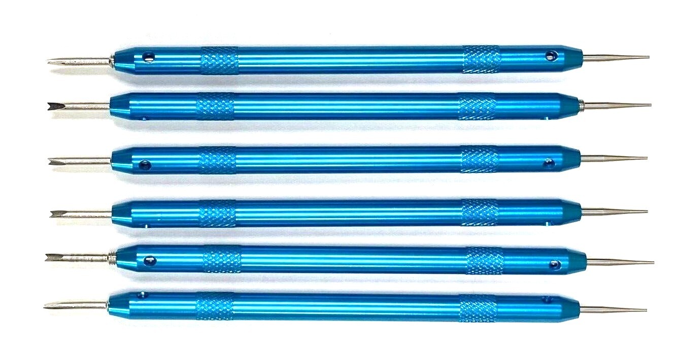High Quality Watch Band Spring Bar Removers BLUE Handle Watchmaker Repair Tool