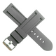 Panerai-Style 24mm Silicone Watch Band - Navy, Green, Grey|Comfortable & Durable