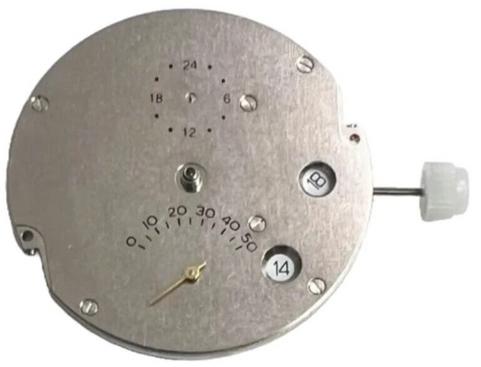 Chinese Automatic Mechanical Watch Movement DG3886 3H, 2 indicators
