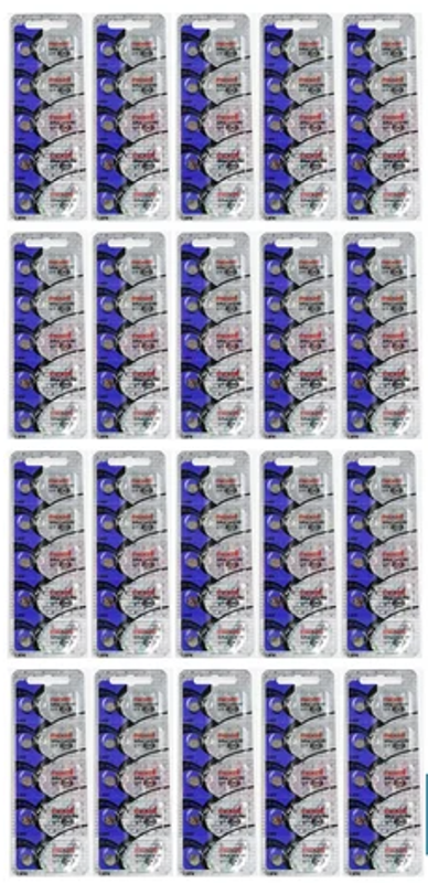 MAXELL 377 Silver Oxide SR626SW Watch Batteries Pack of 100 Batteries