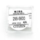 Citizen Watch Capacitor 295-5600, MT920, fit Eco Drive C650 E810 E811 7821 B620 