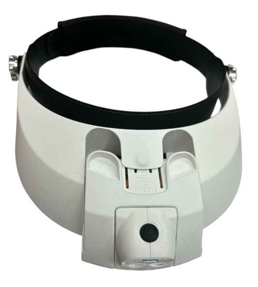 LED Illuminating Headband Magnifier – Pro Quality