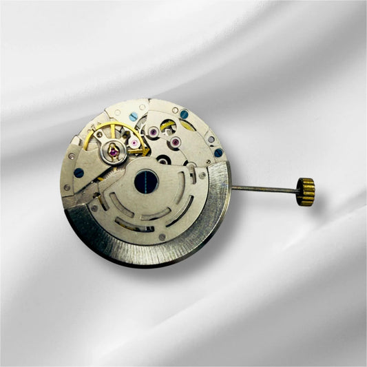 Automatic Chinese Mechanical Watch Movement Double Calendar 3 Hands For 2813