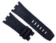 New High Quality 28x24 mm Plain Black Color Special Rubber Band for AP Watches