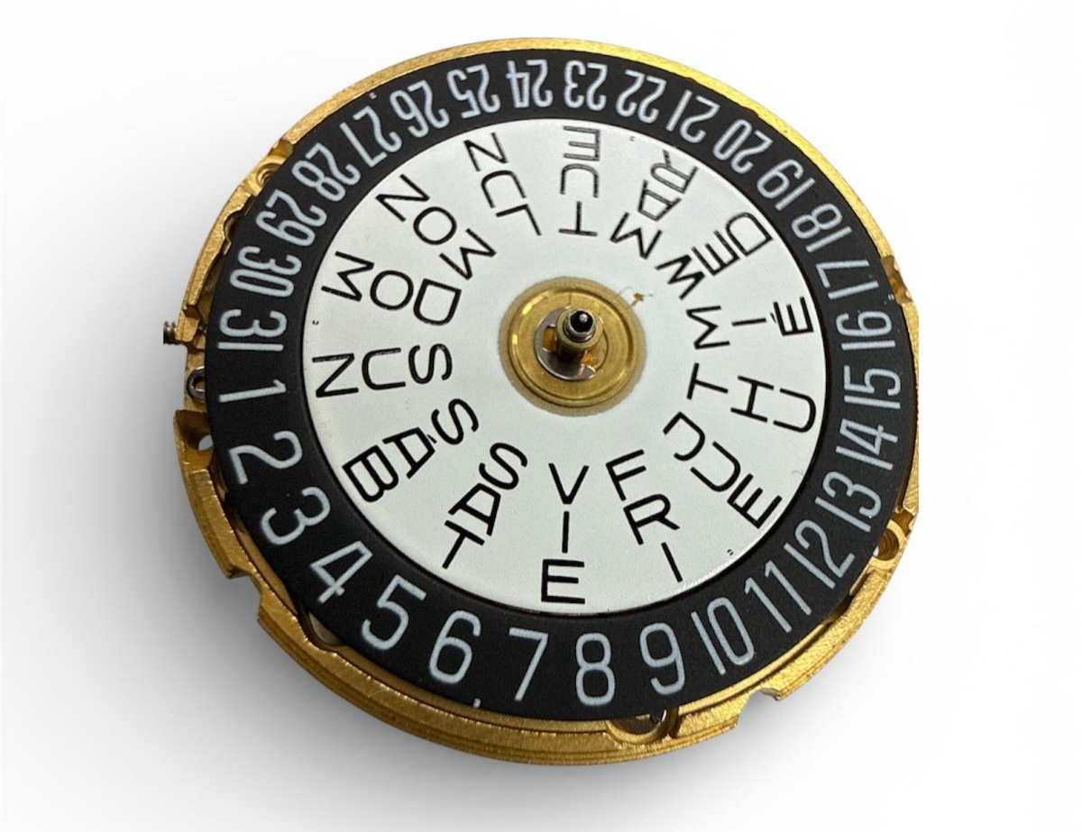 RADO Automatic Watch Movement 2836-2 | English–Spanish Day/Date At6 Swiss Made