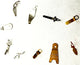 ASSORTED x10 Quartz Watch Battery Clasps Clamps/bridge