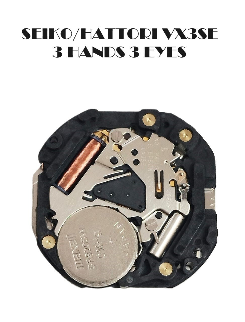  Seiko / Hattory Quartz Movement  VX3S Watch Parts