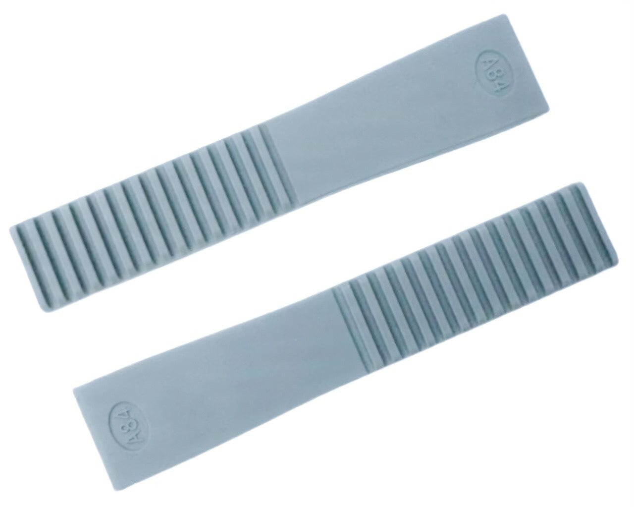 High Quality Rubber Watch Strap Grey Color fit to PATEK P Aquanaut 19x16m