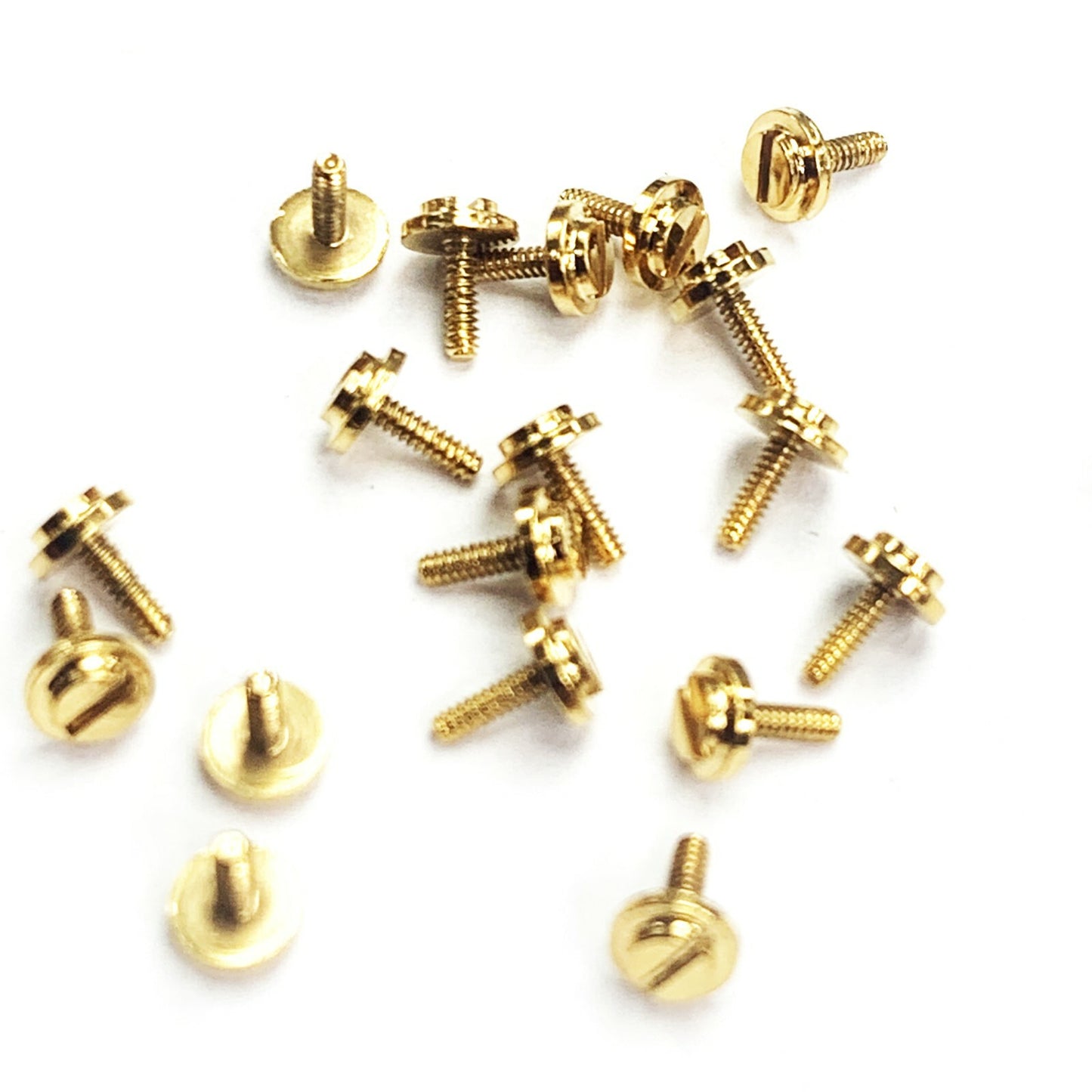 10 Gucci Type T-bar Screw Lugs fit Gucci Band Gold and Silver 1.3 MM, 8-24 MM