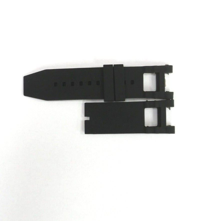 26MM SILICONE RUBBER WATCH BAND STRAP FOR INVICTA RUSSIAN WATCH BLACK