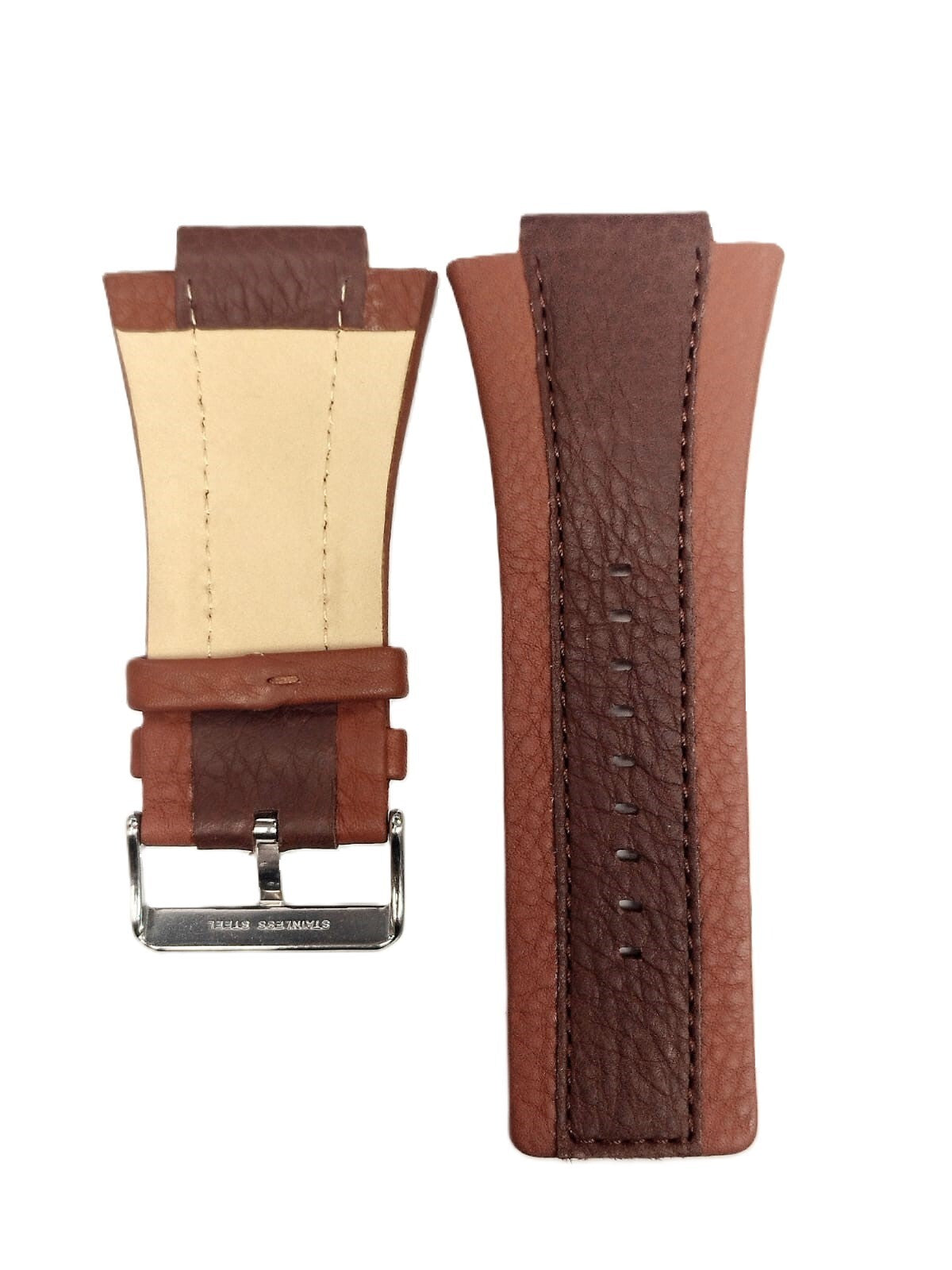 HIGH QUALITY LEATHER WATCH BAND SIZE 42MM/ LUG WIDTH 24MM