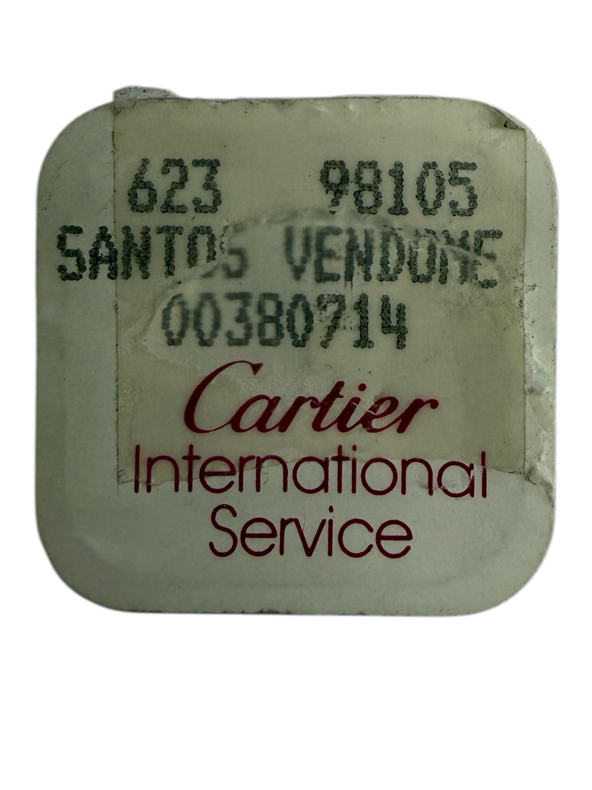 Authentic Cartier Santos VENDONE  Ref. 00380714 / 623 98105 (Open Pack)