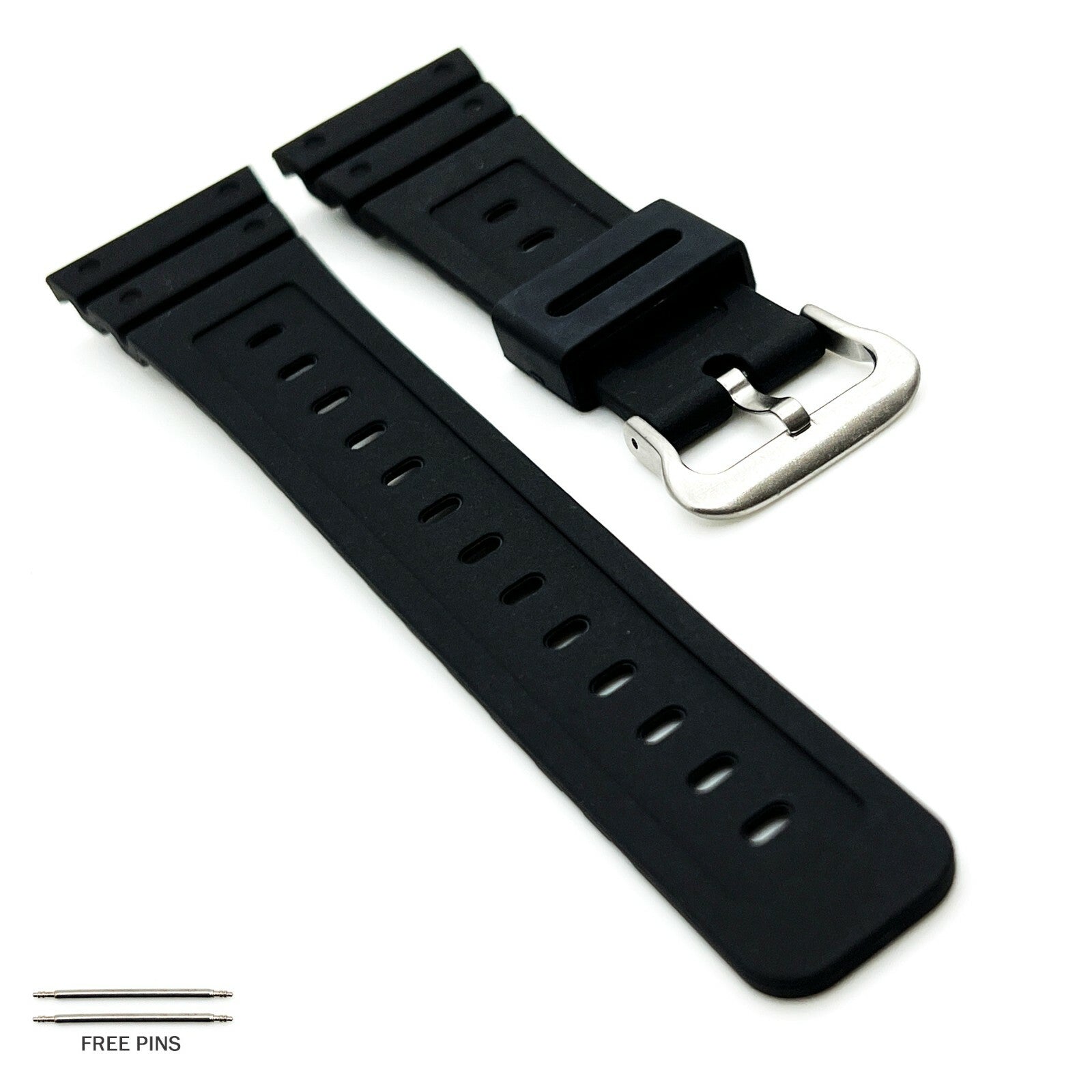 WATCH BAND PU PLASTIC  16MM FIT G-SHOCK DW6900FS,DW6800,DW6500, G100, DW6900FS