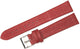 Watch Band Genuine Leather Red  Lizard Grain Flat 24*18MM Excellent Quality