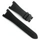 High Quality Rubber Watch Strap Black Color fit to PATEK PHILLIPE 25x18mm