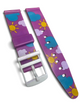 16MM PLASTIC PVC WATCH BAND SUN AND CLOUDS DESIGN