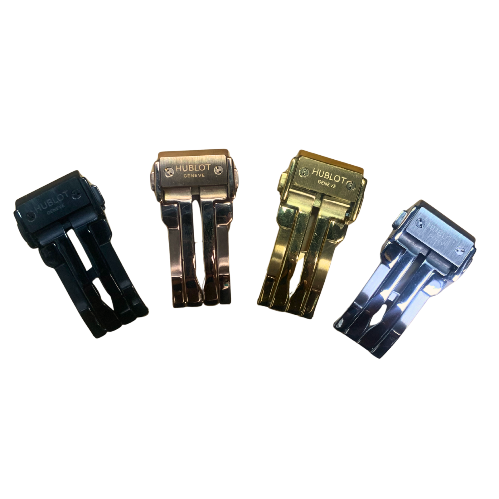 Genuine Authentic Hublot Geneve Clasp | 18mm Deployment Clasp – Choose the color
