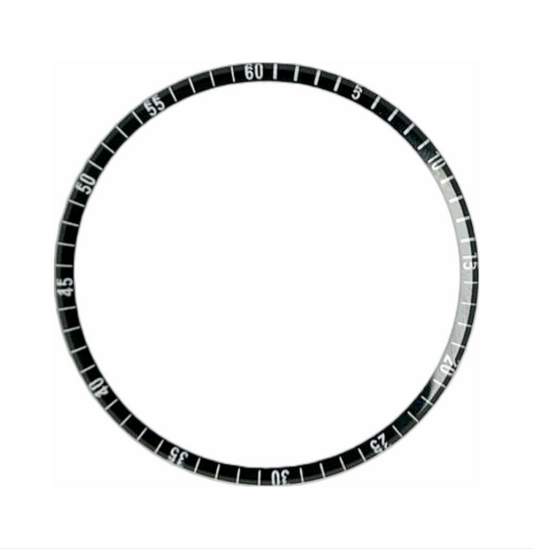 Mineral Crystals Emporio Armani Black Trim/w white Digitals No. (40.1×3.0)mm