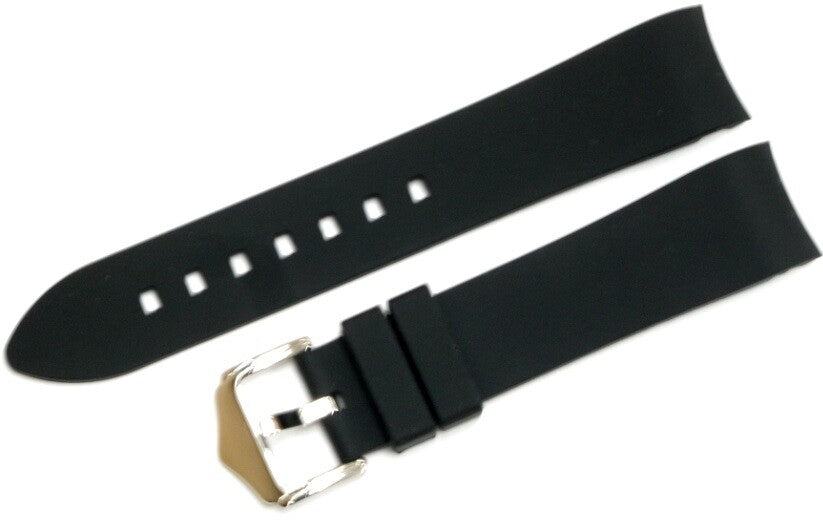 CURVED END SILICONE WATCH BANDS 9 COLORS RUBBER STRAP 18,19,20,21MM,22MM,24mm,