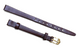 8mm Hirsch Diamond BROWN Leather Watch Band