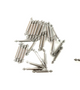 25pcs Stainless Steel Watch Band Spring Bars Strap Pins 8mm Thickness 1.0mm