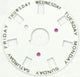 DAY DISC FOR ROLEX PRESIDENT 3055 WHITE 18038 18039 18046 18048 18049 MOVEMENT 