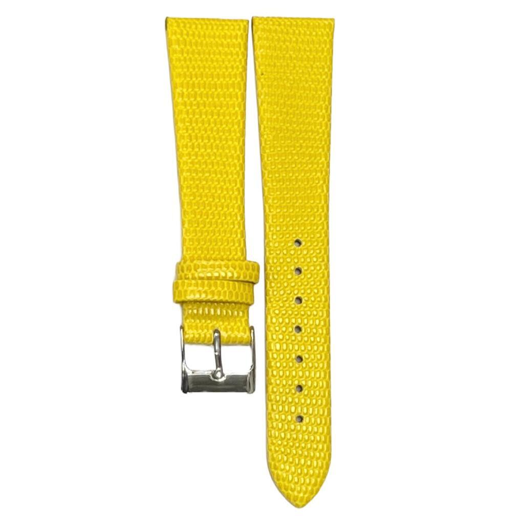 Best Quality Watch Bands Genuine Leather Lizard Grain Flat 12- 24mm