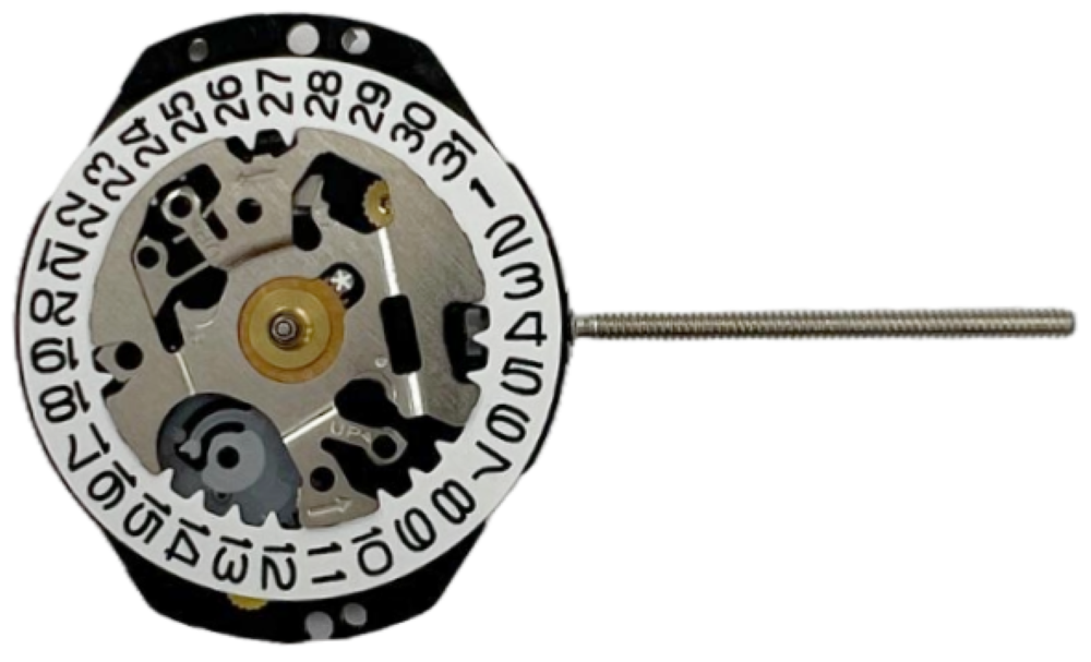 Hattori VX89 2H DT3 Seiko Quartz Watch Movement Overall Height 3.7mm