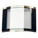 Mineral Crystals Rado D.D Black Trim w/Gold Lines(34.6×27.0)mm Fit (160 07880 3)