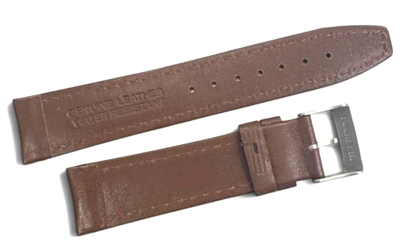 High-Quality Genuine Leather Watch Strap Band 22mm