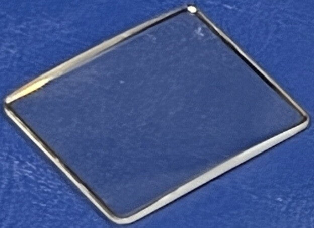 Watch Replacement Crystal Sapphire Single Dome Fit Cartier 29.4x25.4x1.0MM