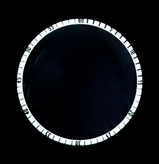 Mineral Crystals Emporio Armani White Trim/w Black Digital No. (40.1×3.0)mm