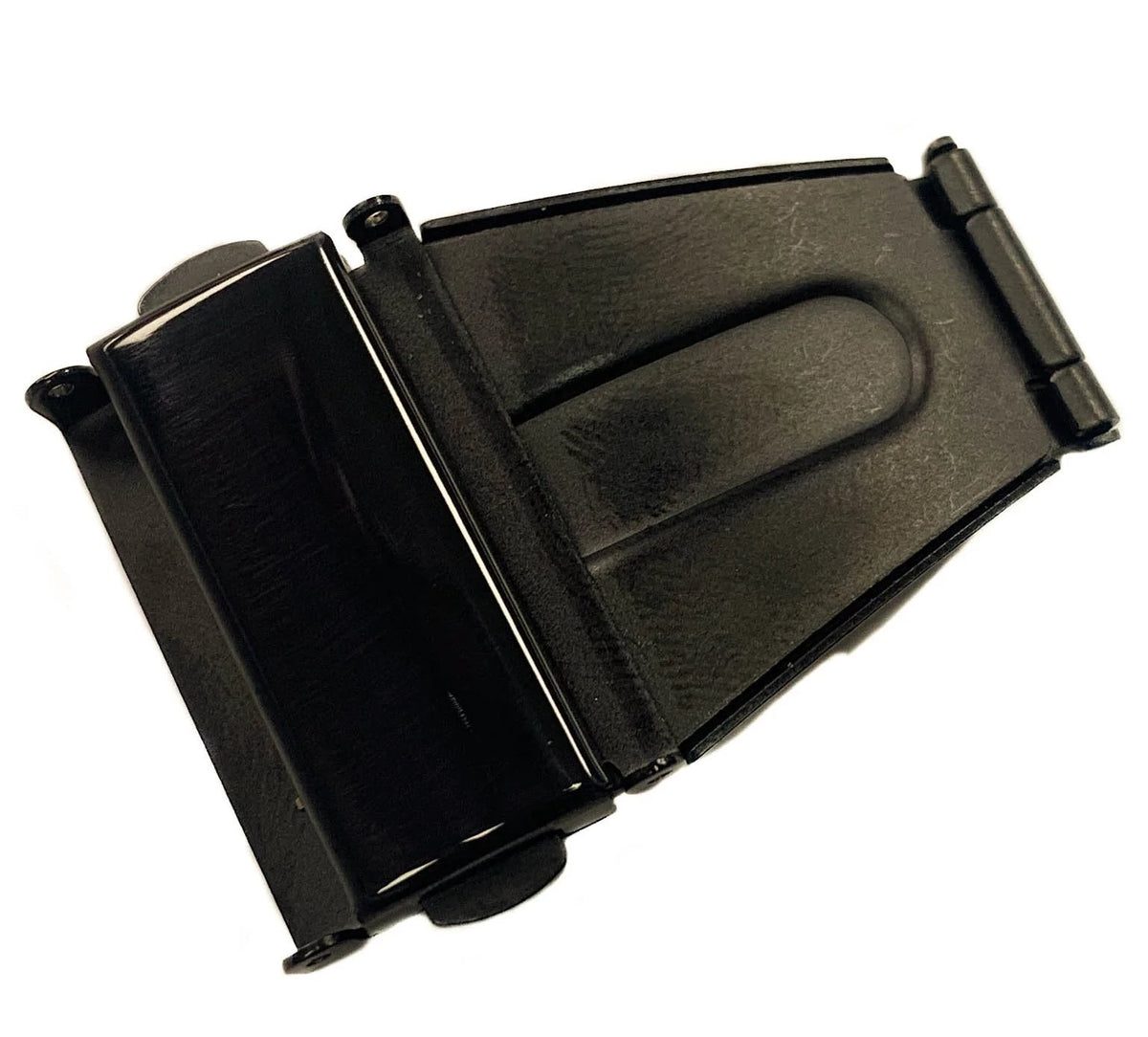 Metal Band Buckles With Push Button in Black Color.