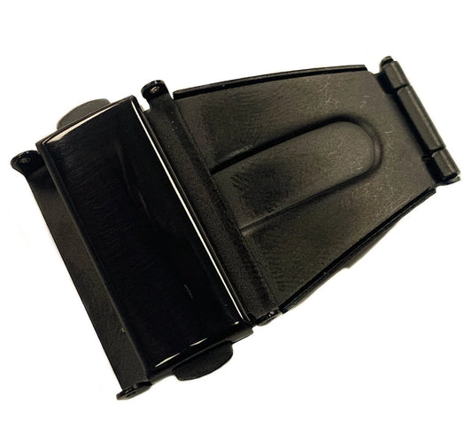 Metal Band Buckles With Push Button in Black Color.