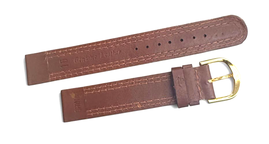 High Quality Genuine Leather Watch Strap Band 16mm