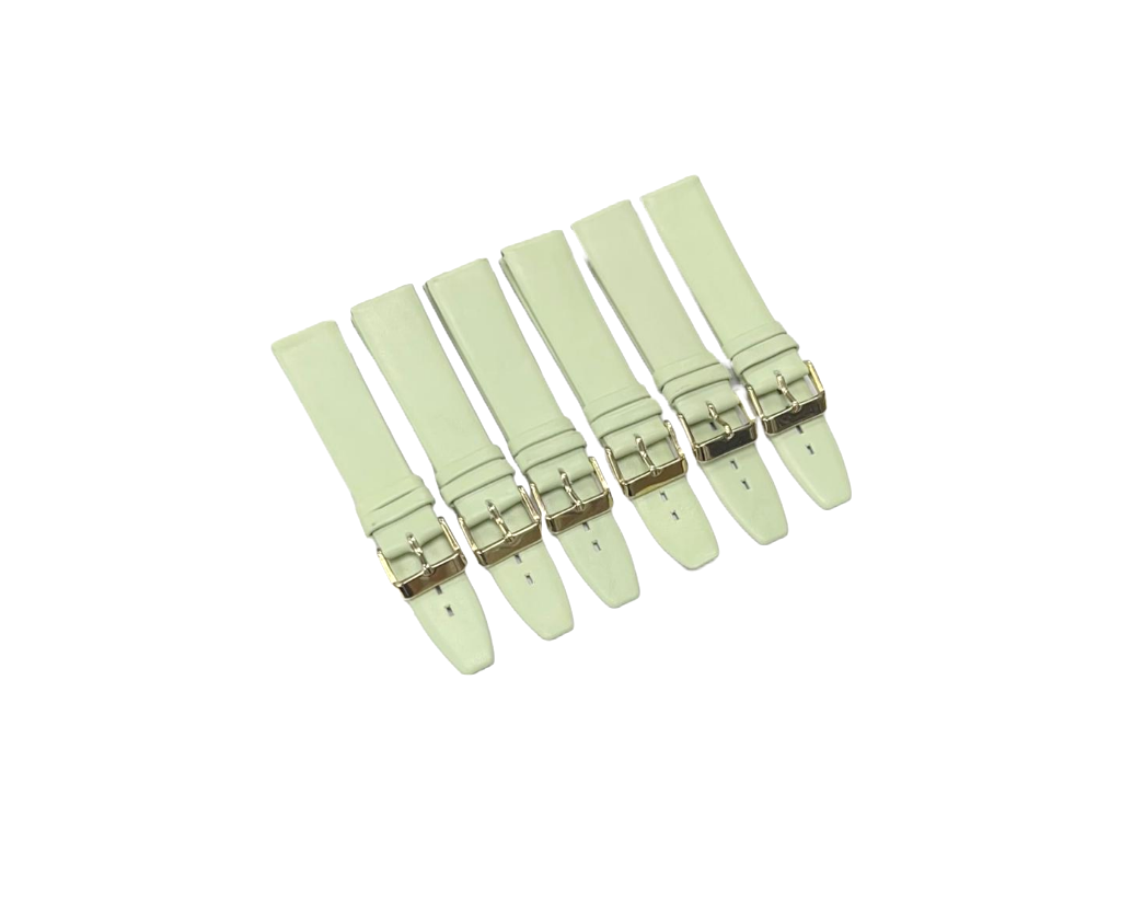 High Quality Watch Bands Flat Genuine Leather Plain 18-20mm