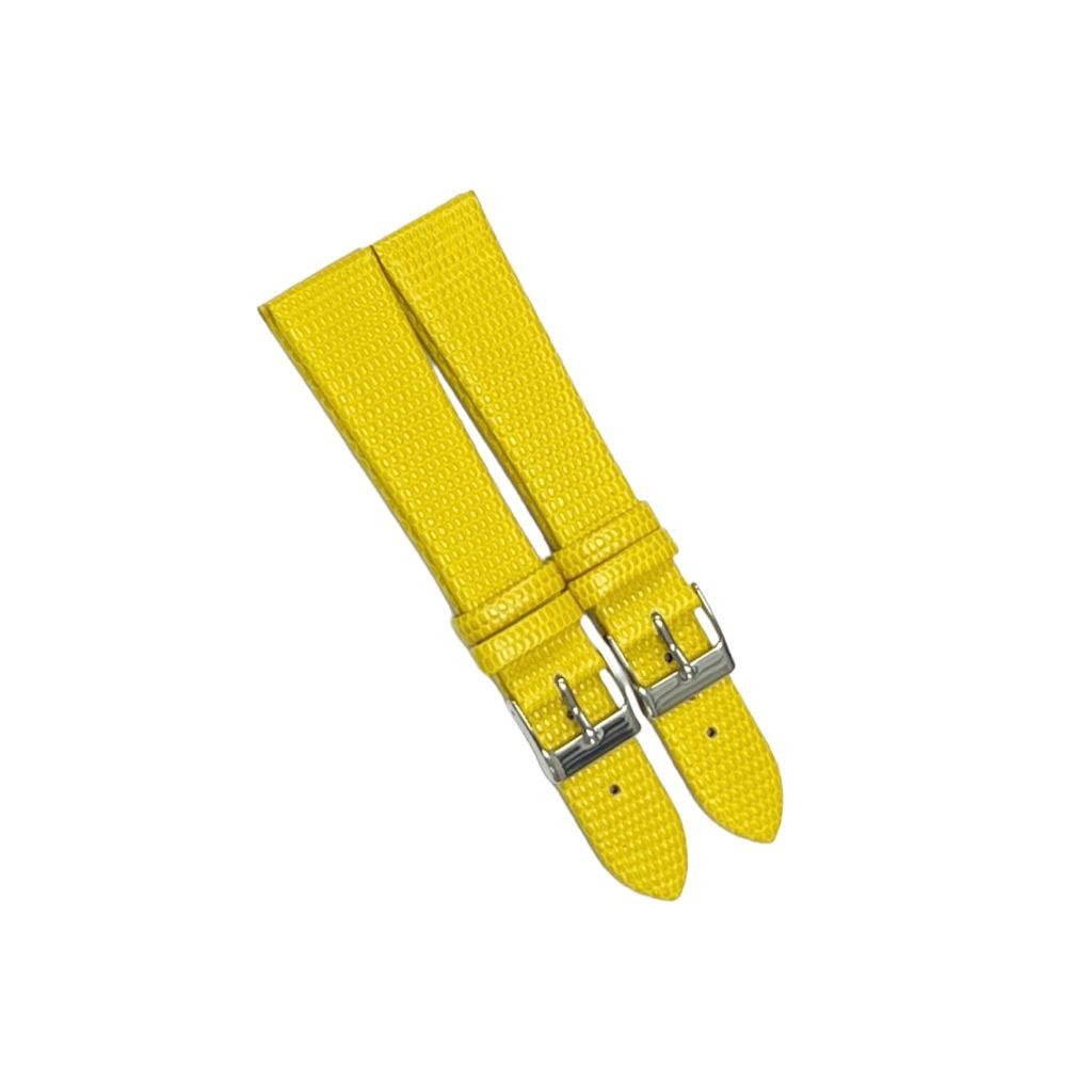 Best Quality Watch Bands Genuine Leather Lizard Grain Flat 12- 24mm