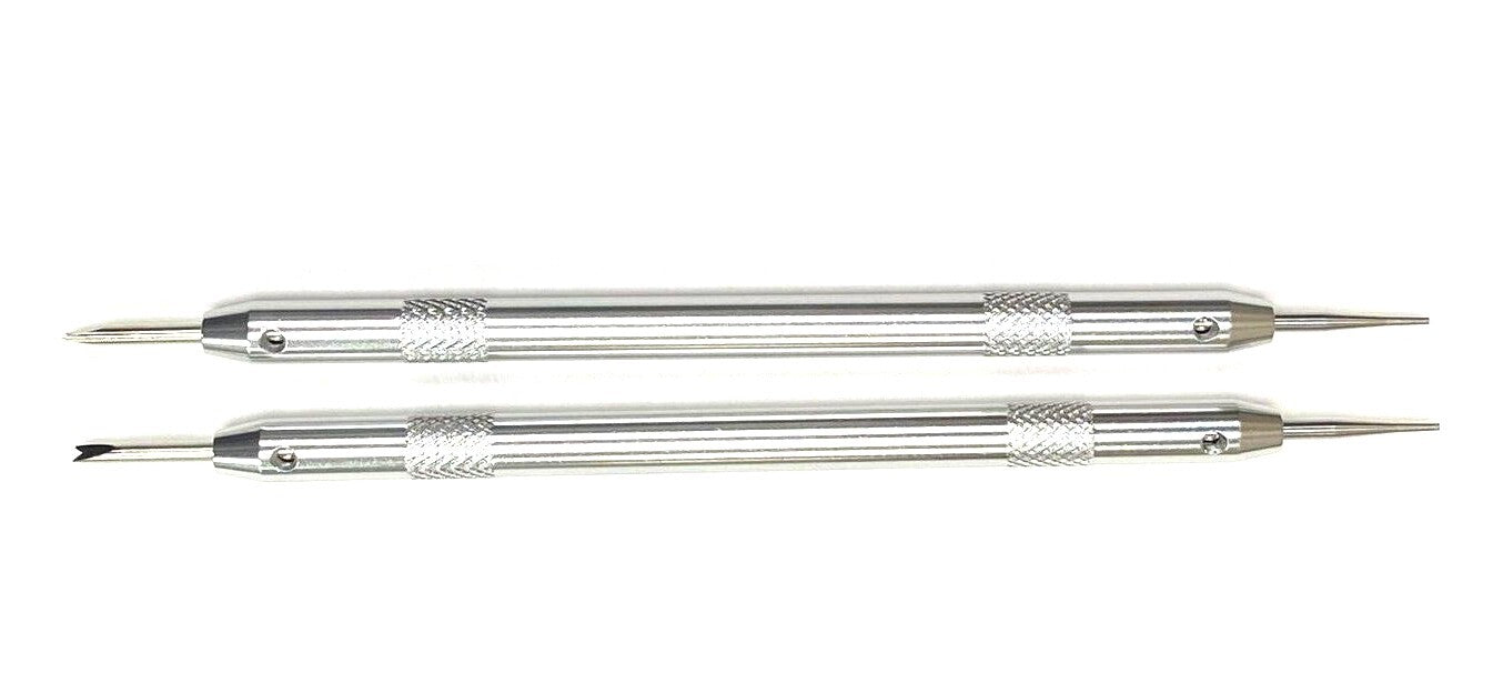 High Quality Watch Band Spring Bar Removers SILVER Handle Watchmaker Repair Tool