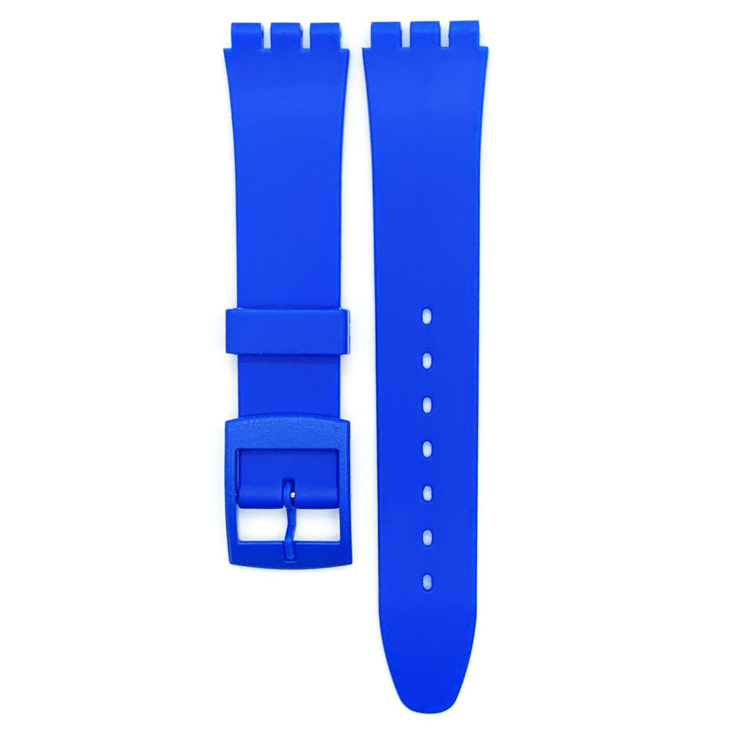 Swatch Watch Band 17 MM Plain Green, Navy Blue, Red, Yellow, Purple, Blue, Black