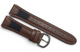Raymond Weil 20mm Brown Leather Watch Band Strap W/ Silver Tone Buckle