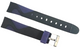 13MM RUBBER WATCH BAND BLACK COLOR DESIGN