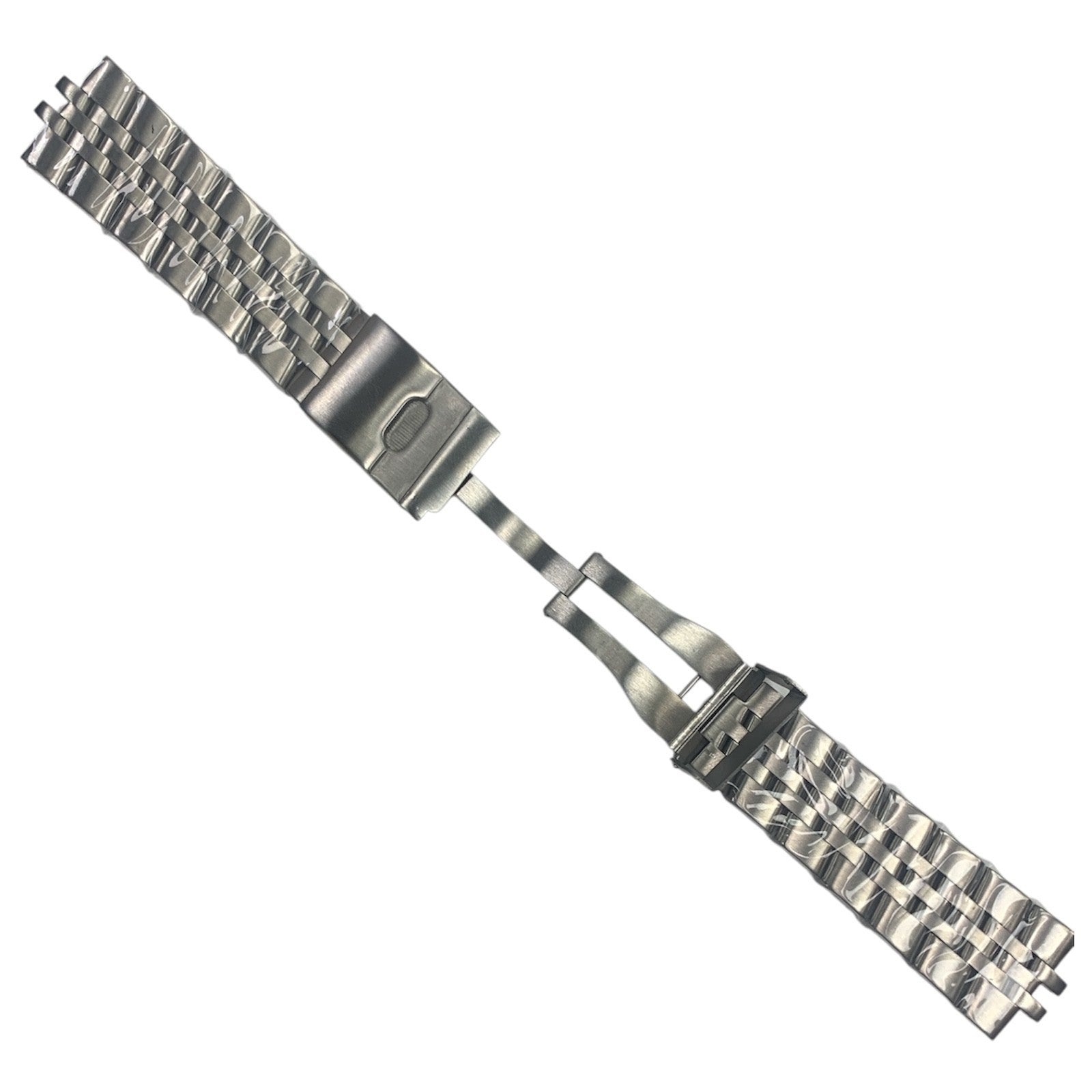 High Quality Standard Steel Polished Watch Band 24mm, Compatible with BRITLING